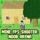 Mine FPS shooter: Noob Arena