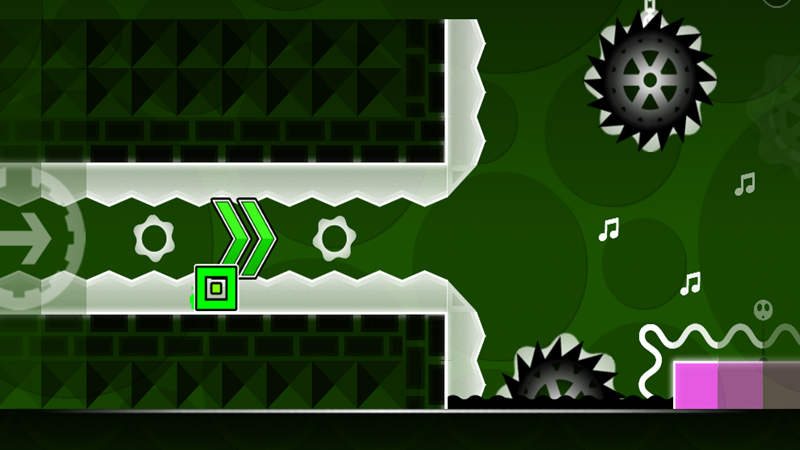 geometry dash screenshot
