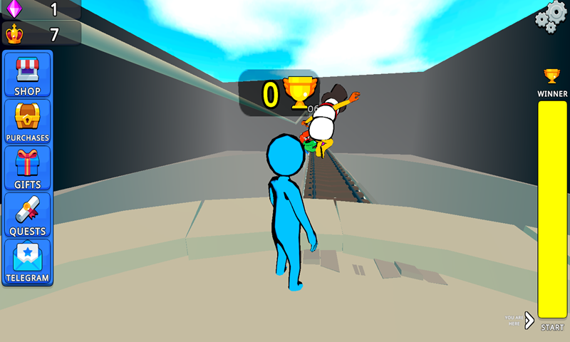 Obby Squid Game 3 Season Jump Rope Screenshot