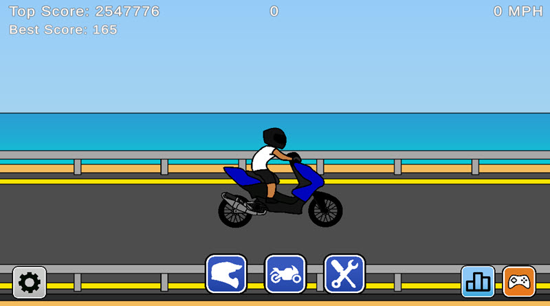 wheelie master screenshot